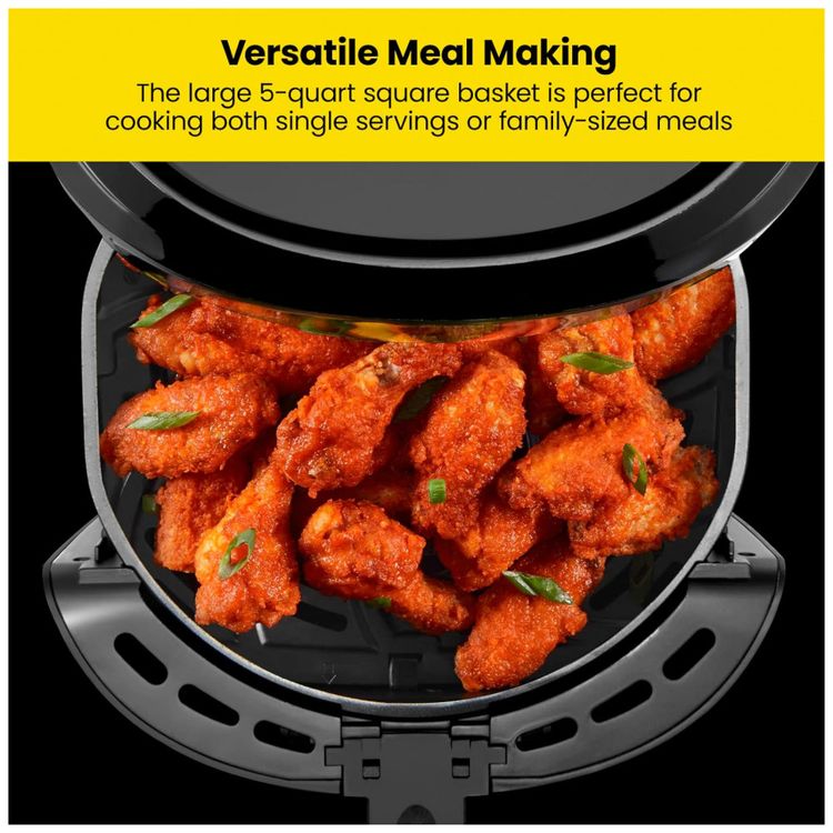 Air-Fryer-5-Litros-com-4-Predefinicoes-e-Controle-de-foto-2