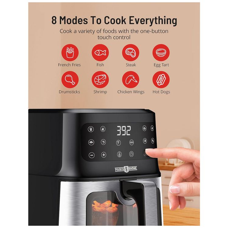 Air-Fryer-8-em-1-com-Controle-Digital-5-Litros-de-foto-2