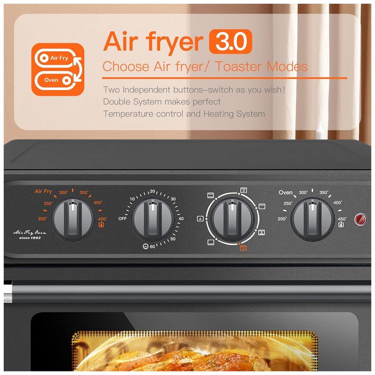 Forno-Eletrico-de-Bancada-7-em-1-com-24-Litros-de-Capacidade-foto-2