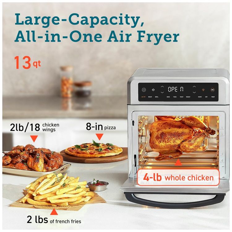 Forno-Eletrico-de-Bancada-11-em-1-com-13-Litros-de-foto-2