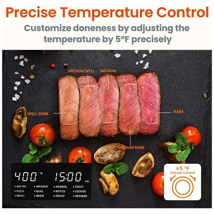 Forno-Eletrico-de-Bancada-12-em-1-com-26-Litros-de-foto-3