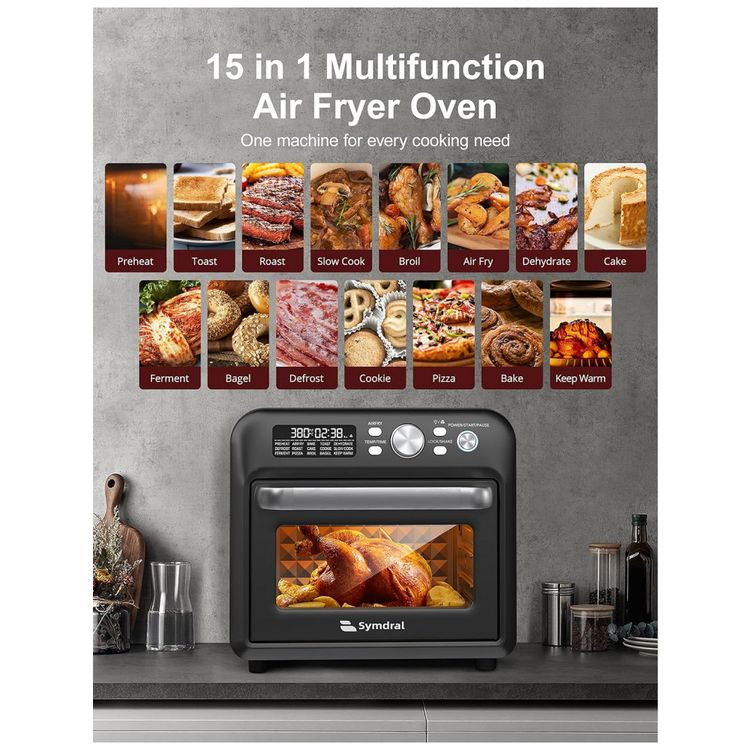 Forno-Eletrico-de-Bancada-15-em-1-com-19-Litros-de-foto-1