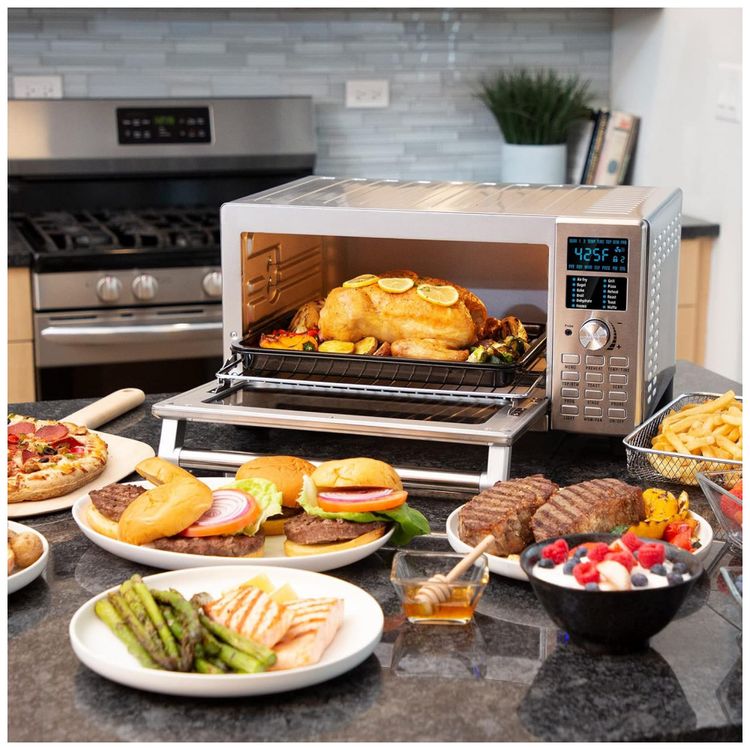Forno-Eletrico-de-Bancada-12-em-1-com-30-Litros-de-foto-5