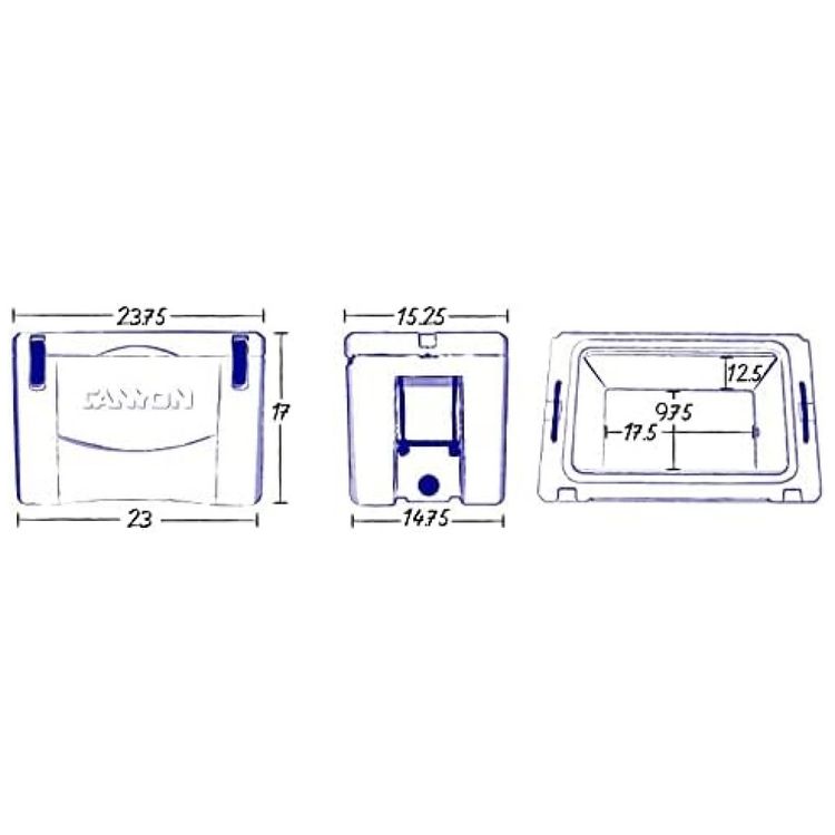 Cooler-Termico-Portatil-35-Litros-CANYON-COOLER-Marrom-foto-4