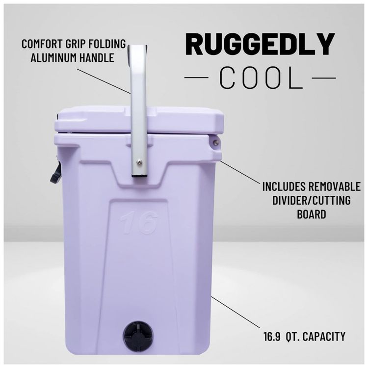 Cooler-Termico-Portatil-16-Litros-com-Alca-e-Porta-Copos-foto-2