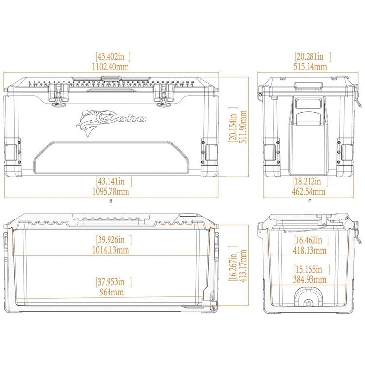 Cooler-Termico-Portatil-165-Litros-com-Isolamento-Espesso-e-foto-3