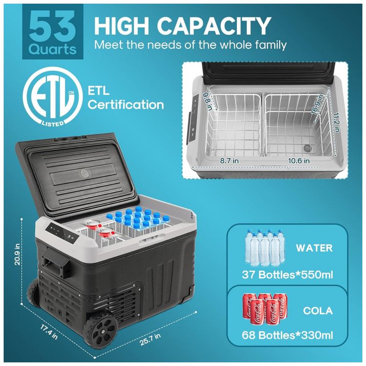 Cooler-Eletrico-Automotivo-Portatil-50-Litros-com-Painel-de-foto-2