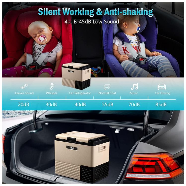 Cooler-Eletrico-Automotivo-Portatil-50-Litros-Neader-Bege-foto-5