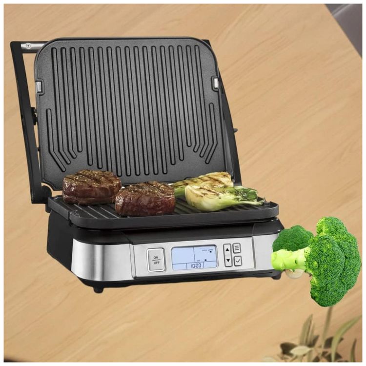 Grill-Eletrico-Antiaderente-serve-ate-4-Porcoes-110V-1500W-foto-2