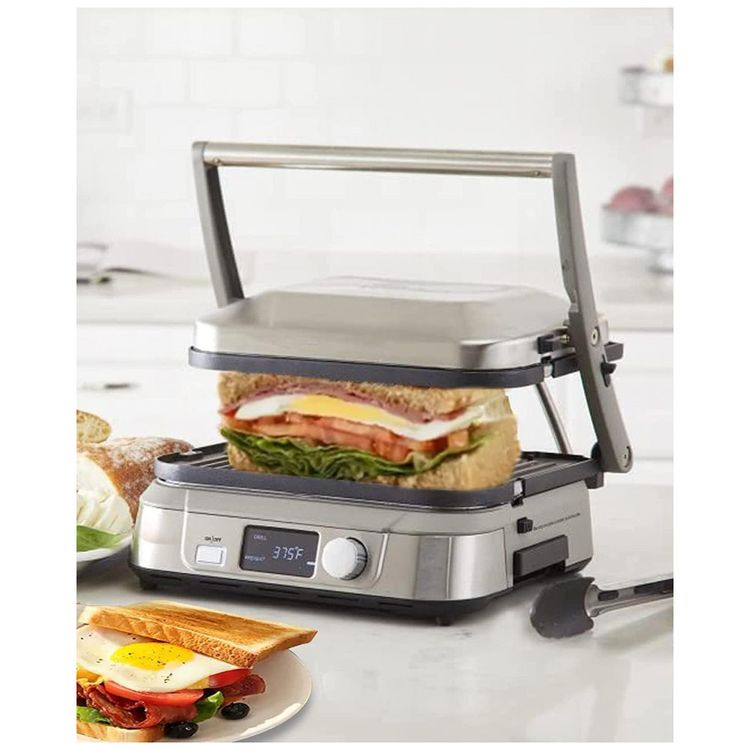 Grill-Eletrico-Antiaderente-serve-ate-4-Porcoes-com-Tela-foto-2