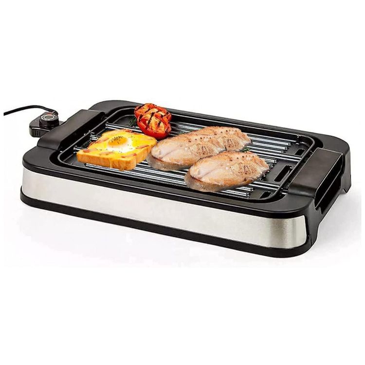 Grill-Eletrico-Antiaderente-serve-2-em-1-Serve-ate-7-foto-0