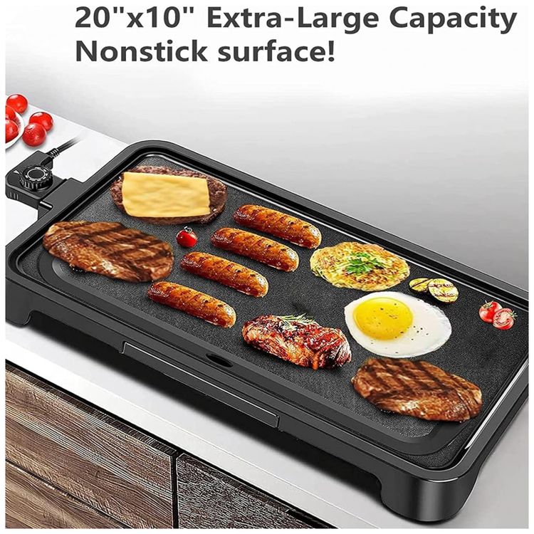 Grill-Eletrico-Antiaderente-para-ate-8-Porcoes-110V-1500W-foto-2