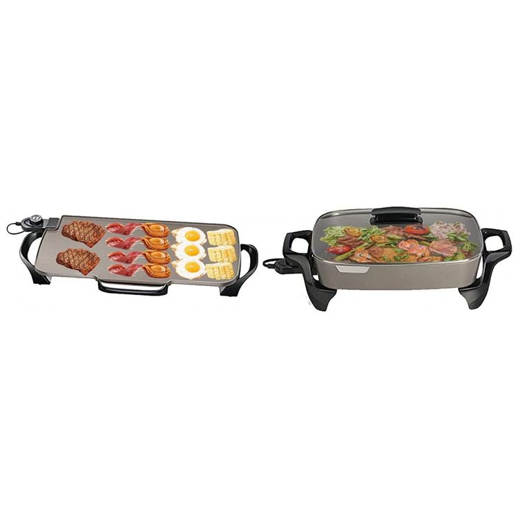 Frigideira-Eletrica-e-Chapa-Antiaderente--110V-1500W-foto-1