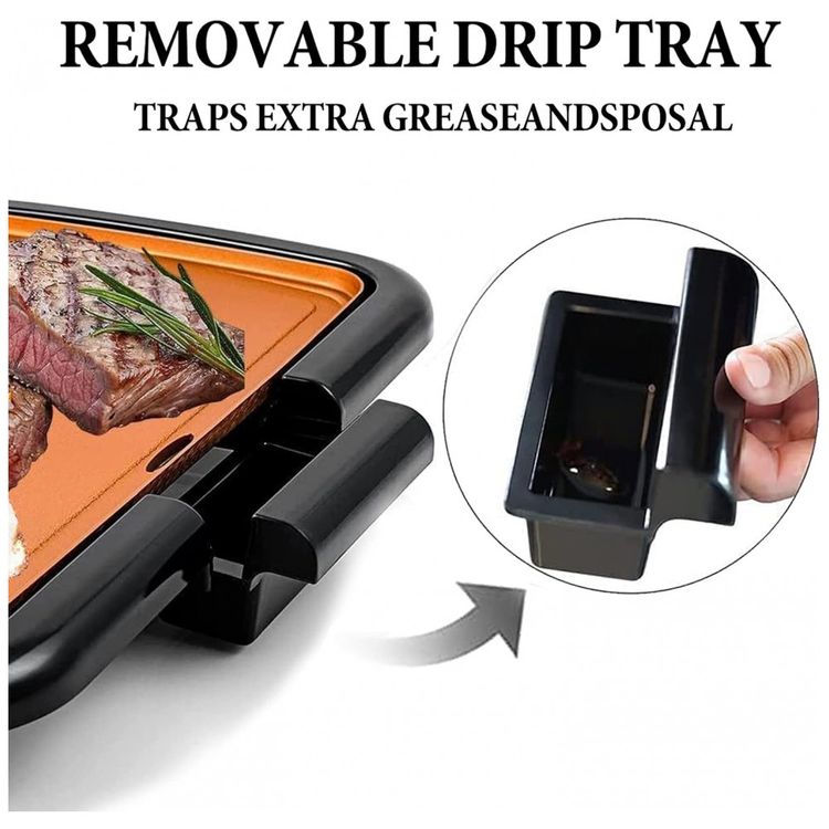 Grill-Eletrico-Antiaderente-com-5-Niveis-de-Temperatura-foto-4