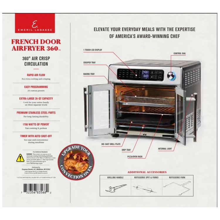 Forno-Eletrico-de-Bancada-26-Litros-com-3-Bandejas-e-foto-1