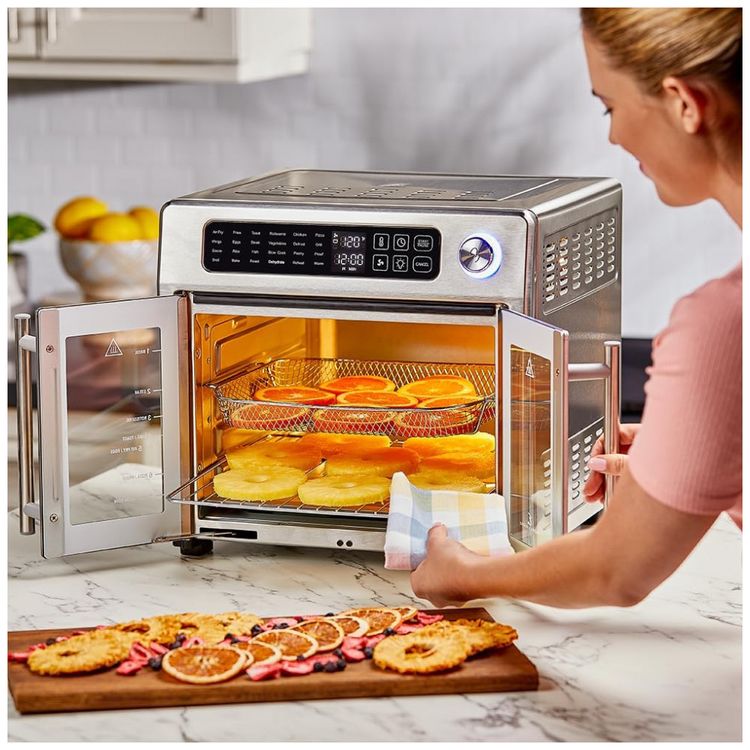 Forno-Eletrico-de-Bancada-26-Litros-com-3-Bandejas-e-foto-3