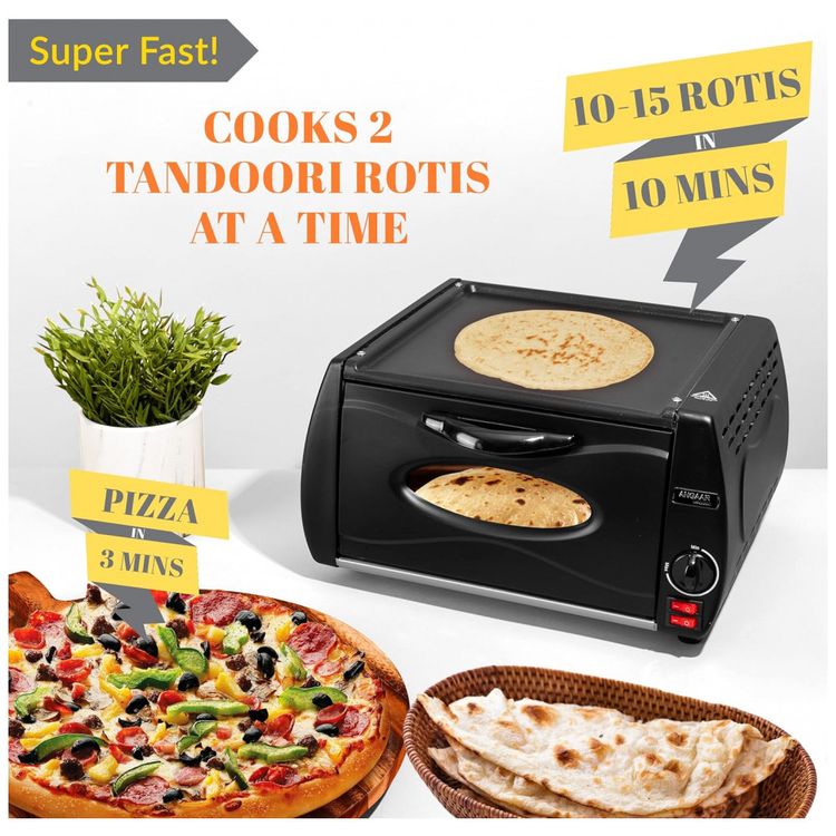 Forno-Eletrico-de-Bancada-para-Pizza-e-Pao-com-Controle-de-foto-3