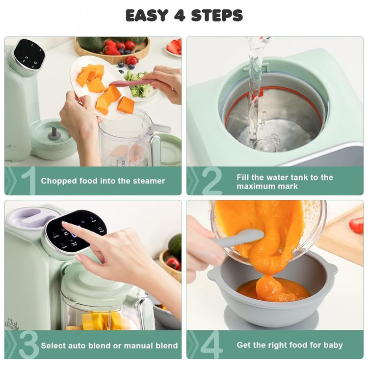 Processador-de-Alimentos-para-Bebe-5-em-1-Multifuncional-e-foto-2