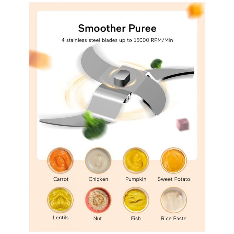Processador-de-Alimentos-para-Bebes-5-em-1-com-Tela-Digital-foto-3