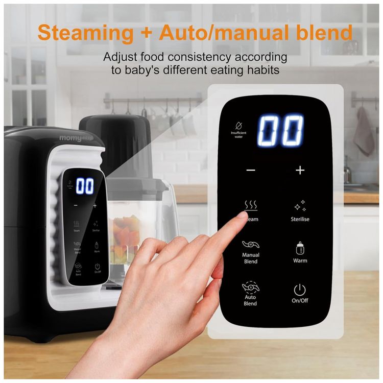Processador-de-Alimentos-para-Bebes-10-em-1-Cozinha-a-Vapor-foto-4