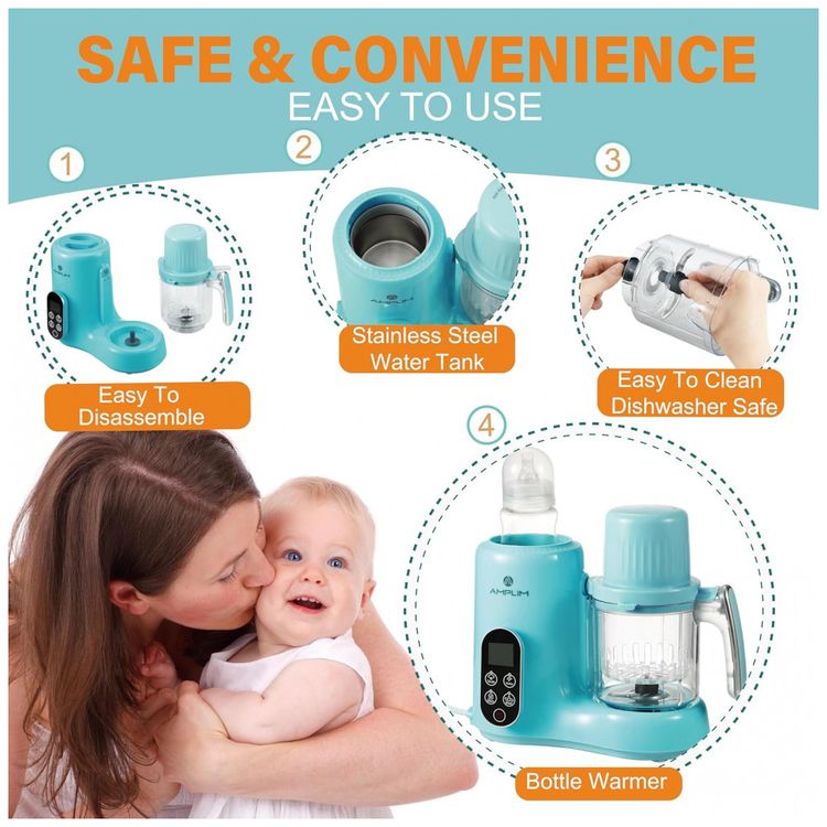Processador-de-Alimentos-para-Bebes-11-em-1-Vaporizador-foto-1