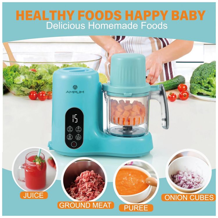 Processador-de-Alimentos-para-Bebes-11-em-1-Vaporizador-foto-2
