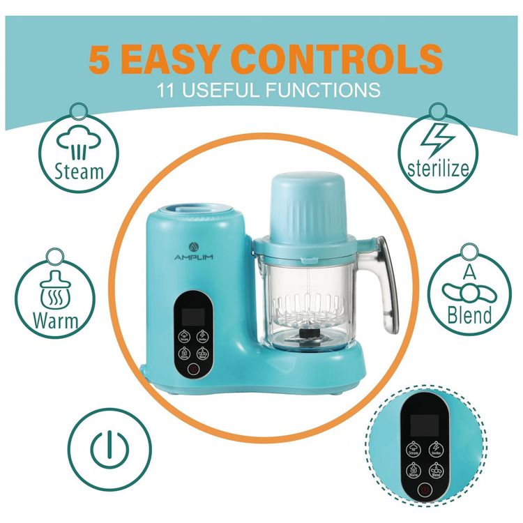 Processador-de-Alimentos-para-Bebes-11-em-1-Vaporizador-foto-3