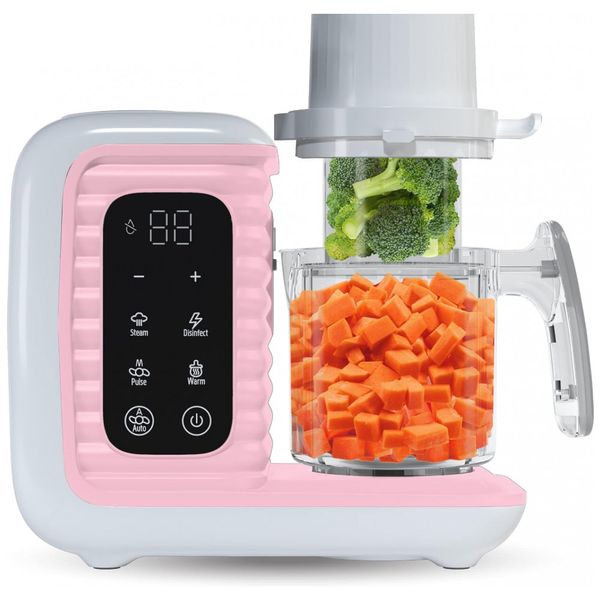 Processador-de-Alimentos-para-Bebes-8-em-1-com-Vaporizador-foto-0