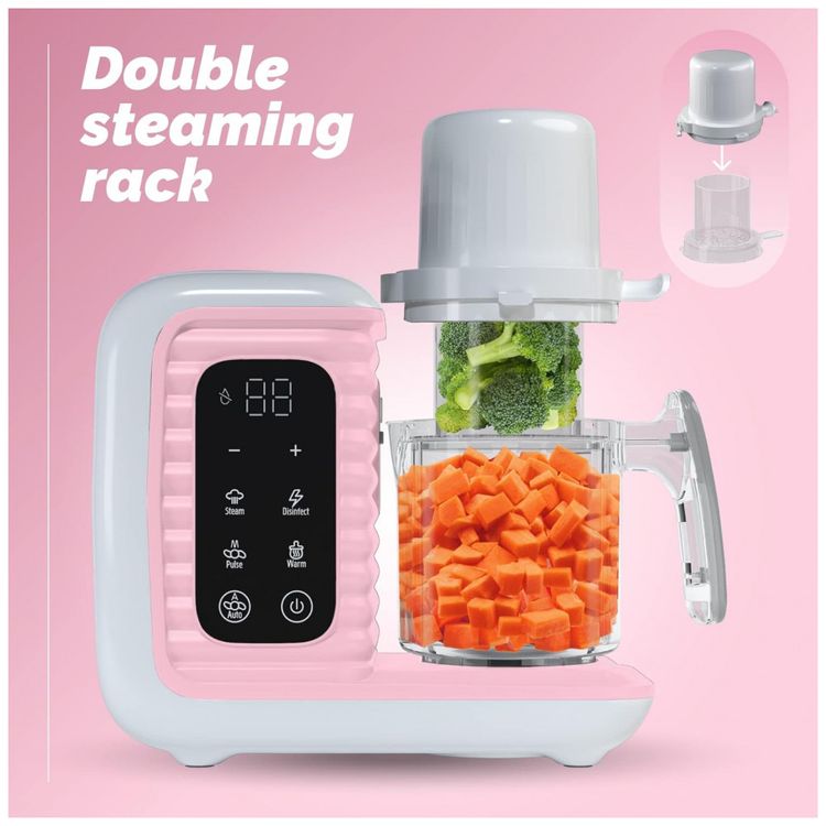 Processador-de-Alimentos-para-Bebes-8-em-1-com-Vaporizador-foto-4