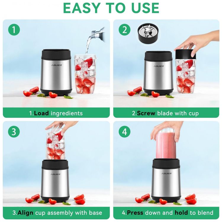 Liquidificador-Pessoal-Portatil-para-Vitaminas-com-Garrafa-e-foto-5