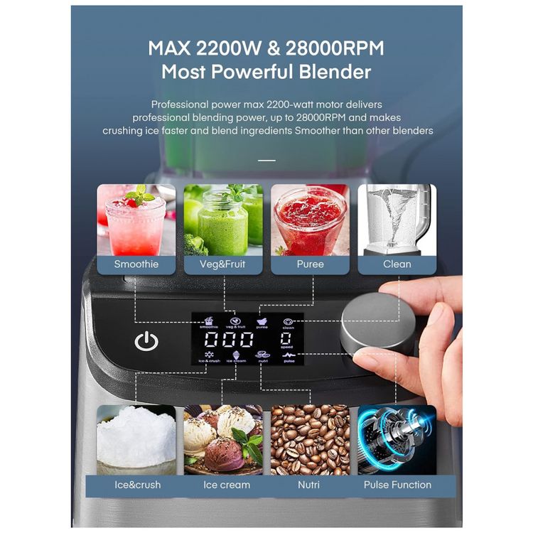 Liquidificador-de-Bancada-com-Display-LED-e-8-Velocidades-foto-1