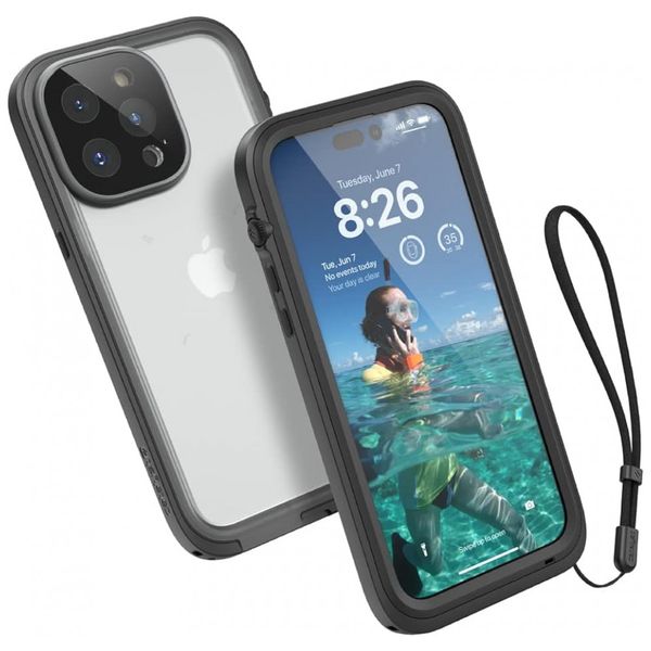 Capa-para-Iphone-14-Pro-Max-a-Prova-dAgua-Catalyst-Preta-foto-0
