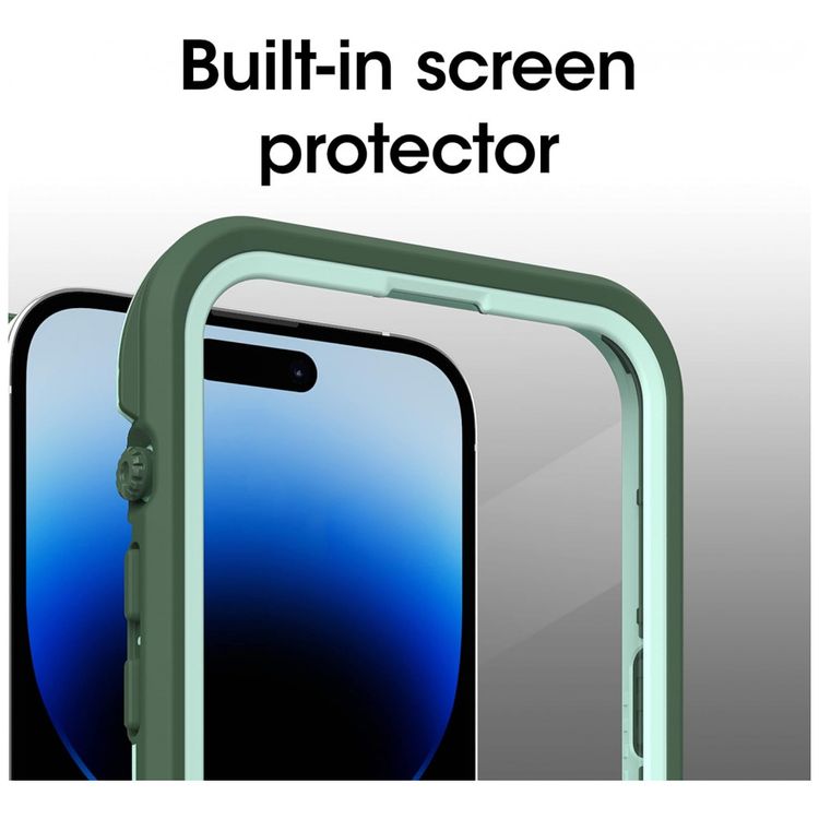 Capa-para-Iphone-14-Pro-Max-a-Prova-dAgua-OtterBox-Verde-foto-3