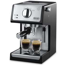 Maquina-de-Cafe-Expresso-em-Aco-Inoxidavel-com-Bocal-de-foto-0