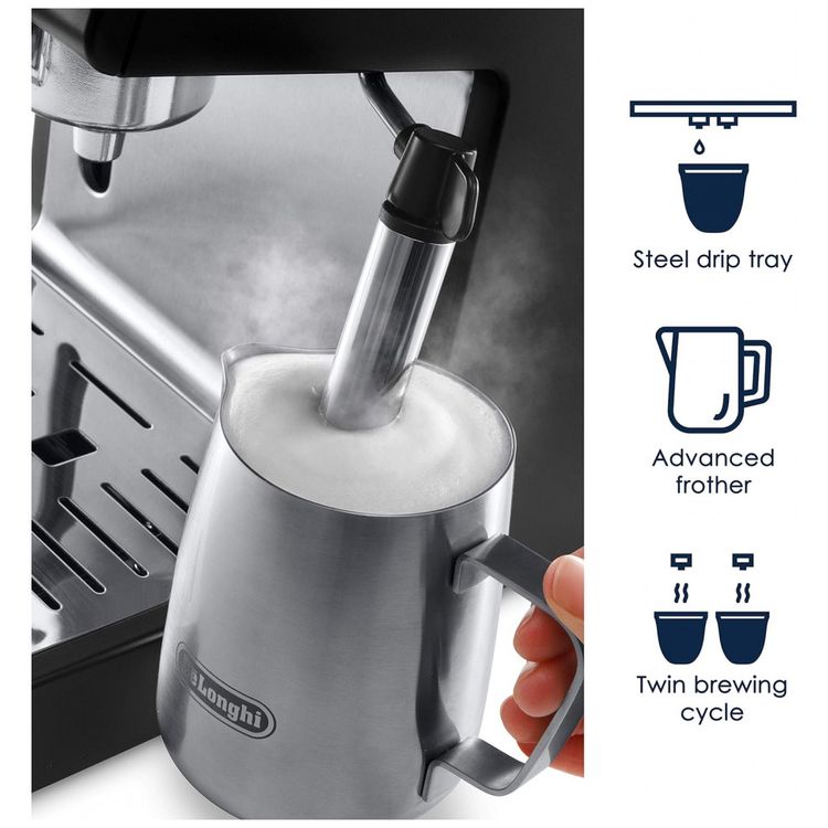 Maquina-de-Cafe-Expresso-em-Aco-Inoxidavel-com-Bocal-de-foto-4