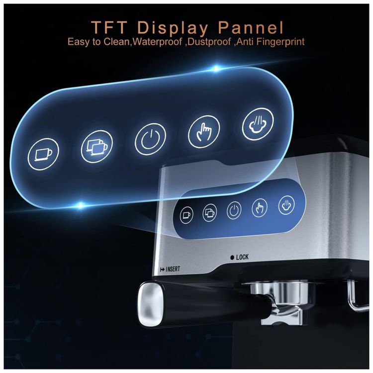 Maquina-de-Cafe-Expresso-com-Painel-Digital-e-Bocal-de-foto-4