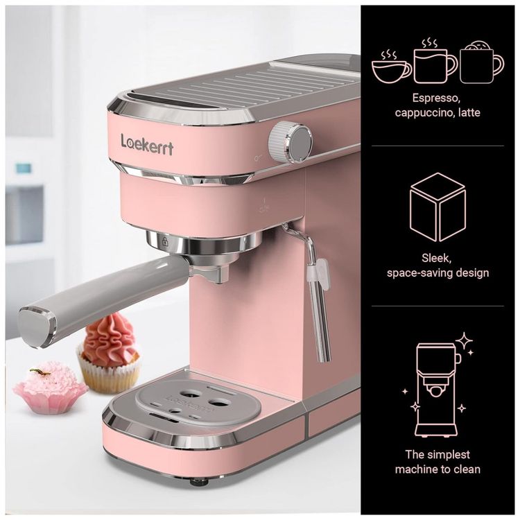 Maquina-de-Cafe-Expresso-com-Bocal-de-Leite-110V-Laekerrt-foto-3