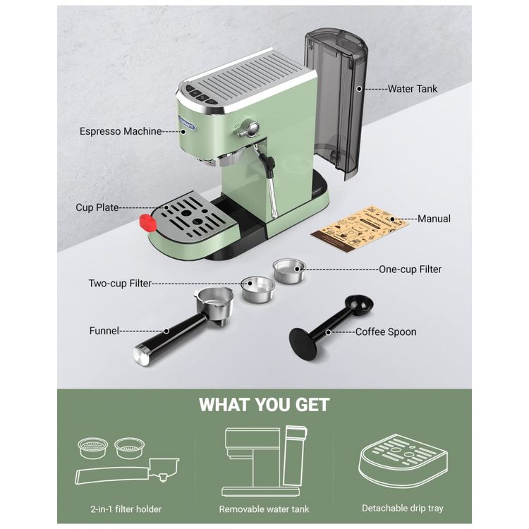 Maquina-de-Cafe-Expresso-com-Bocal-de-Leite-110V-Laekerrt-foto-4