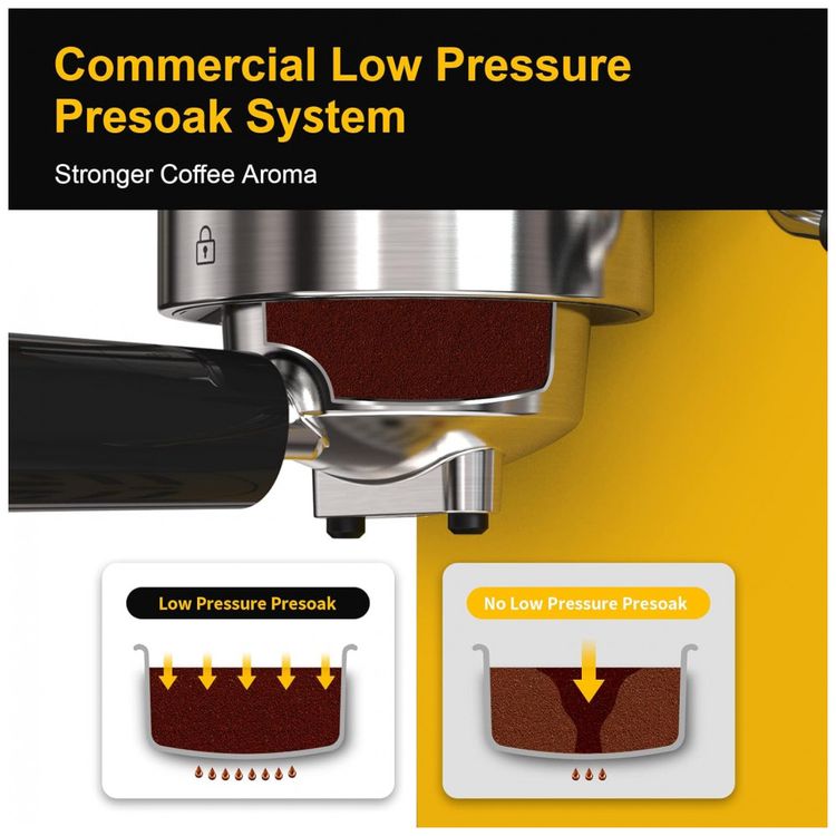 Maquina-de-Cafe-Expresso-em-Aco-Inoxidavel-com-Bocal-de-foto-2