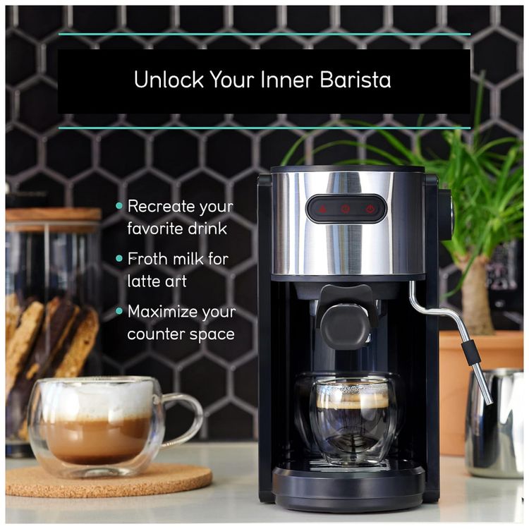 Maquina-de-Cafe-Expresso-com-Bocal-de-Leite-110V-Coffee-foto-3