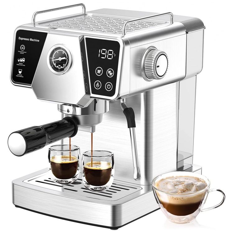 Maquina-de-Cafe-Expresso-em-Aco-Inoxidavel-com-Painel-foto-0