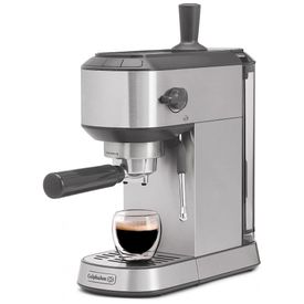 Maquina-de-Cafe-Expresso-em-Aco-Inoxidavel-com-Bocal-de-foto-0