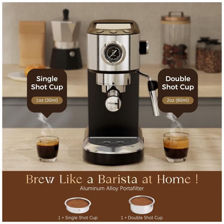 Maquina-de-Cafe-Expresso-com-Bocal-de-Leite-110V-Frossvt-foto-2
