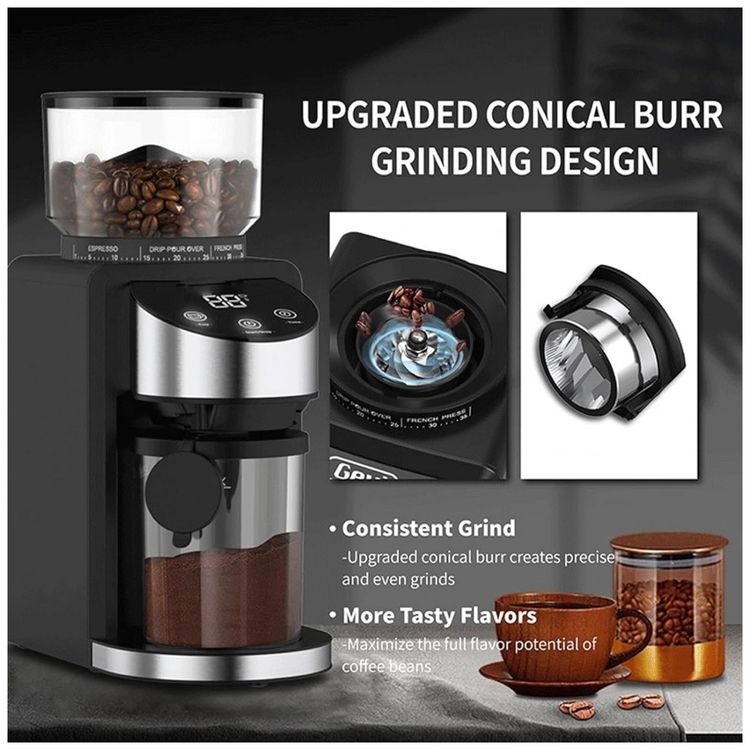 Maquina-de-Cafe-Expresso-com-Moedor-Embutido-Ajustavel-110V-foto-3