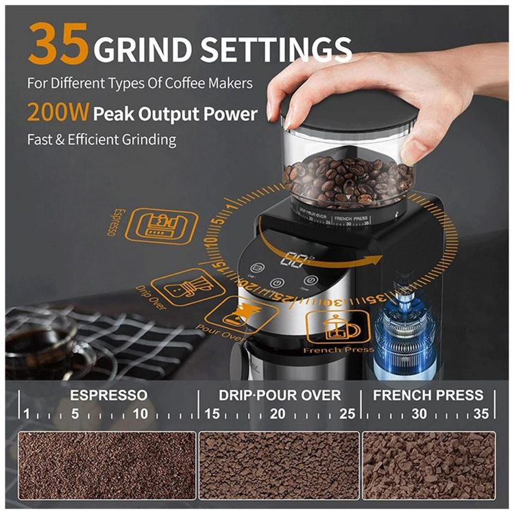 Maquina-de-Cafe-Expresso-com-Moedor-Embutido-Ajustavel-110V-foto-4