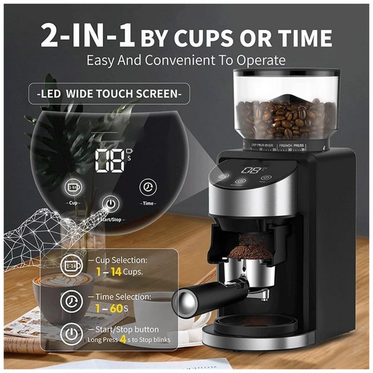 Maquina-de-Cafe-Expresso-com-Moedor-Embutido-Ajustavel-110V-foto-5