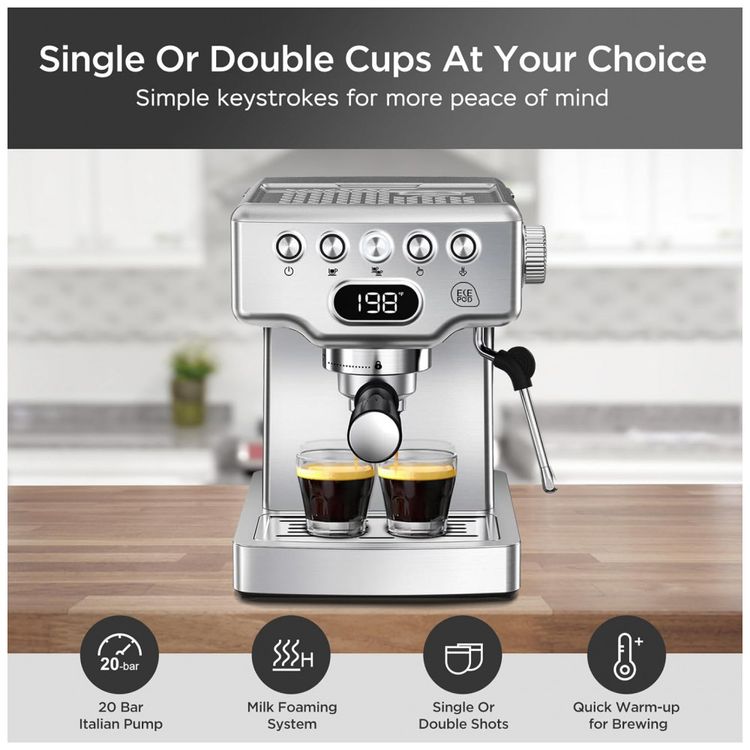 Maquina-de-Cafe-Expresso-20-Bar-1.8L-em-Aco-Inoxidavel-110V-foto-1