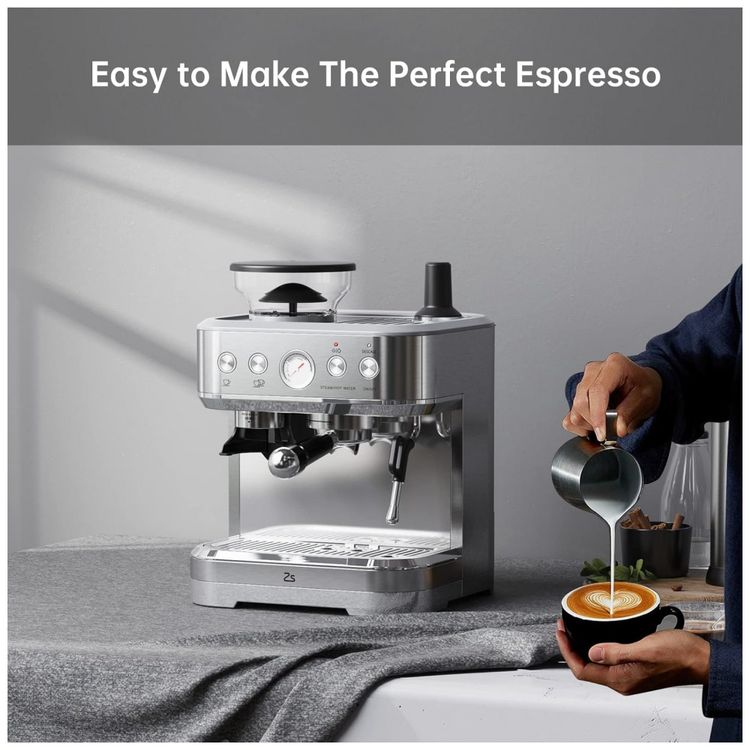 Maquina-de-Cafe-Expresso-2.5L-em-Aco-Inoxidavel-com-Batedor-foto-4