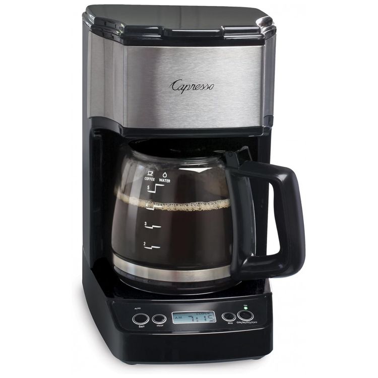 Cafeteira-Programavel-5-xicaras-110V-650W-Capresso-Preta-foto-0