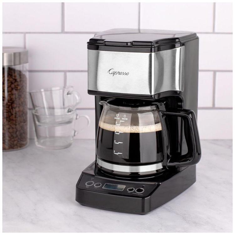 Cafeteira-Programavel-5-xicaras-110V-650W-Capresso-Preta-foto-3